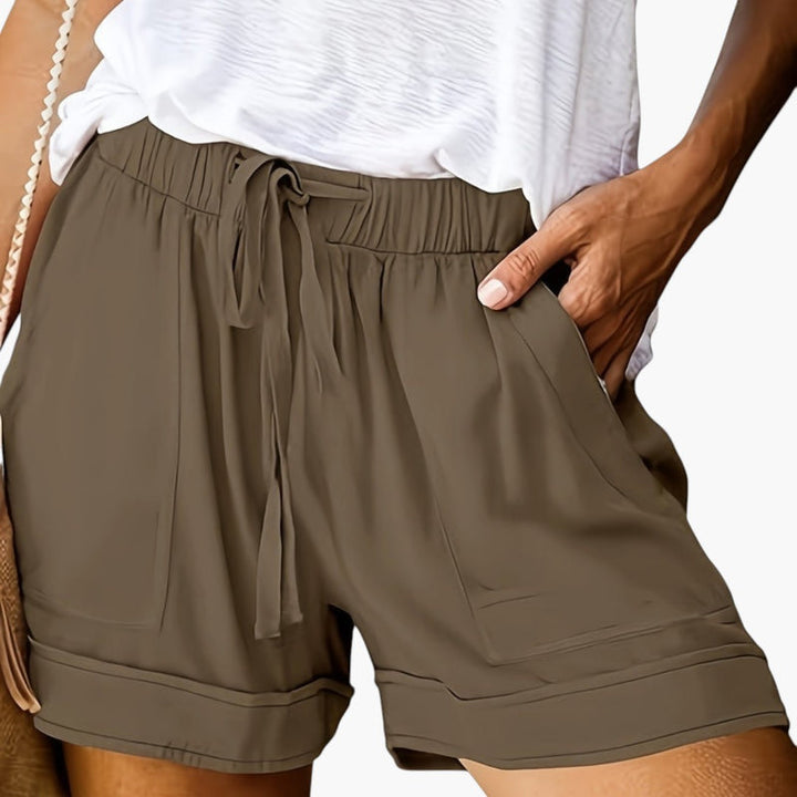 Women's Relaxed Fit Drawstring Waist Shorts for Comfortable Summer Style 7