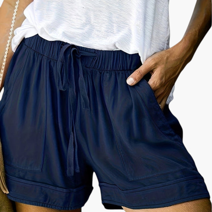 Women's Relaxed Fit Drawstring Waist Shorts for Comfortable Summer Style 8