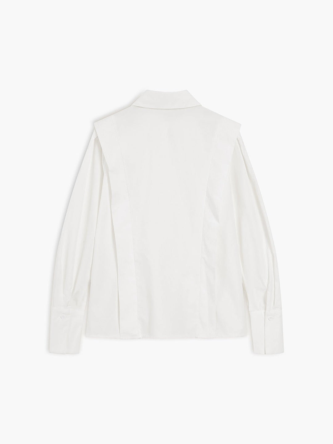 Women's Shirt with Classic Collar and Structured Silhouette - Elegant Button Down for Office and Casual Wear 6