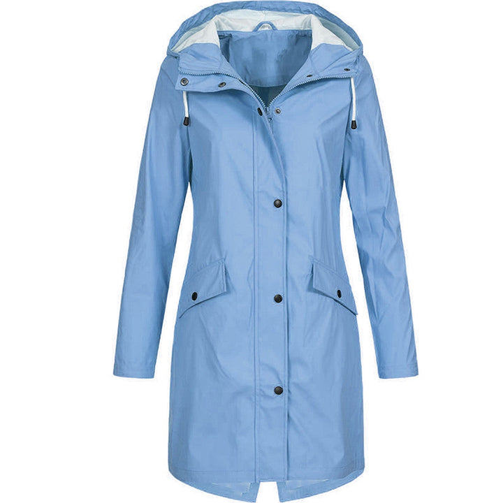 Women's Stylish Waterproof Windbreaker Jacket - Lightweight & Versatile Raincoat for Outdoor Activities 6
