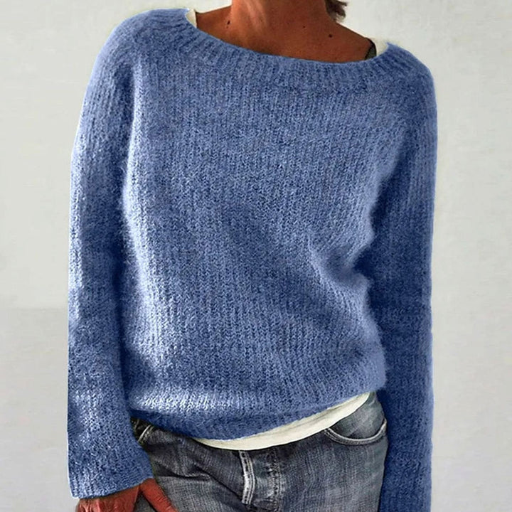 Women's Sweater - Relaxed-Fit Casual Knit Pullover for Everyday Comfort and Versatile Style 1