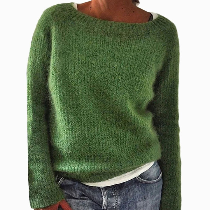 Women's Sweater - Relaxed-Fit Casual Knit Pullover for Everyday Comfort and Versatile Style 3