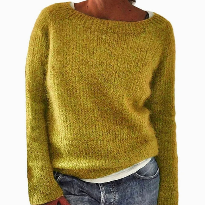 Women's Sweater - Relaxed-Fit Casual Knit Pullover for Everyday Comfort and Versatile Style 5