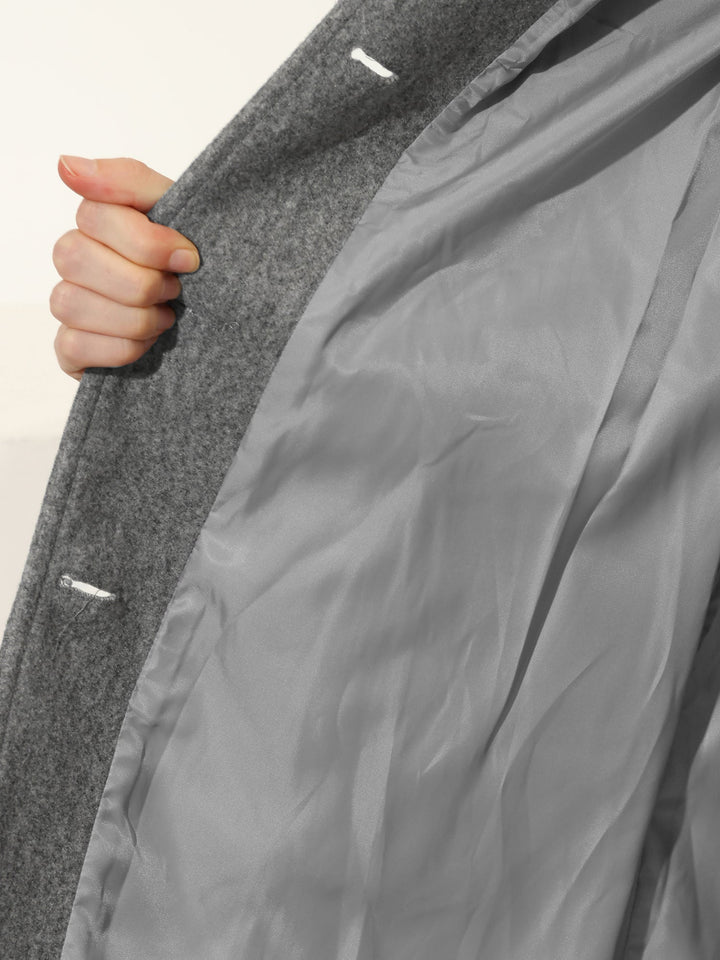 Women's Trench Coat - Elegant Winter Coat for Women, Tailored Cold Weather Outerwear 6
