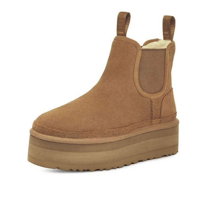 Women’s Winter Ankle Boots with Comfortable Warm Lining and Trendy Thick Sole 1