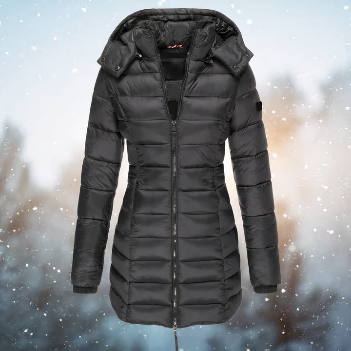Women's Winter Coat - Chic Thermal Insulation & Weatherproof Design for Cold Weather - Elegant Winter Style 3