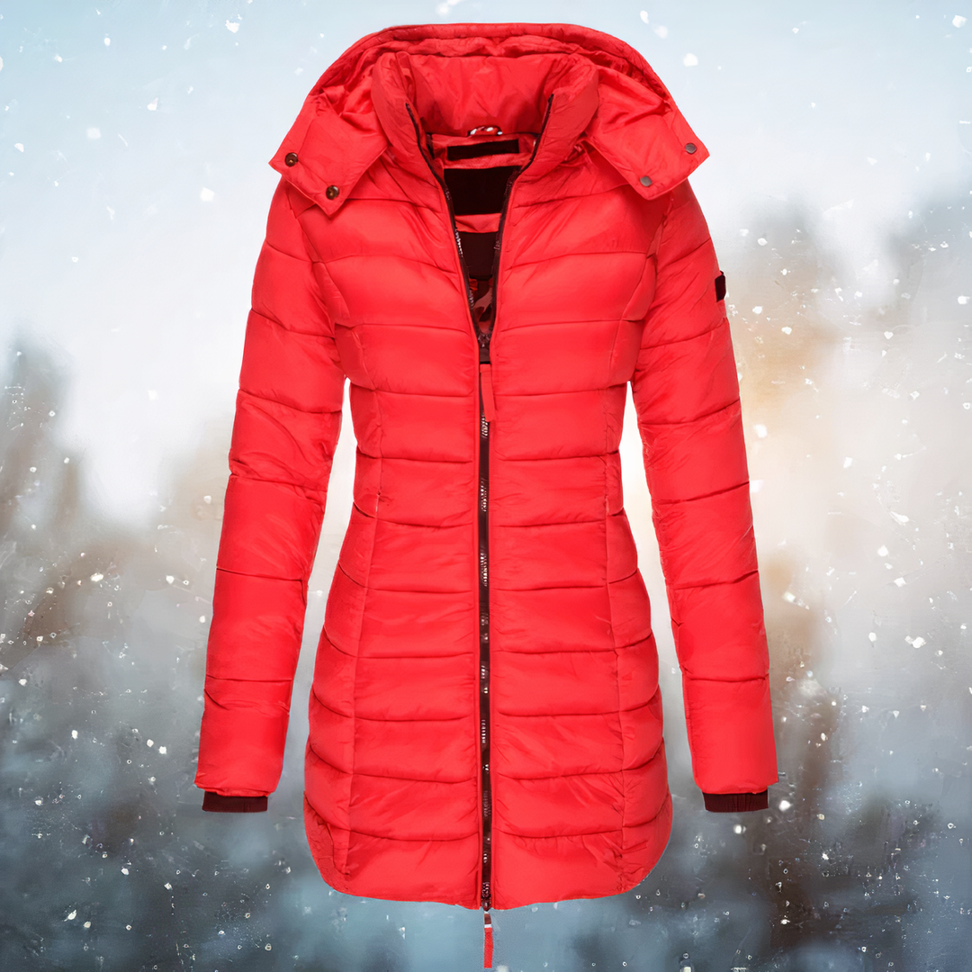 Women's Winter Coat - Chic Thermal Insulation & Weatherproof Design for Cold Weather - Elegant Winter Style 4