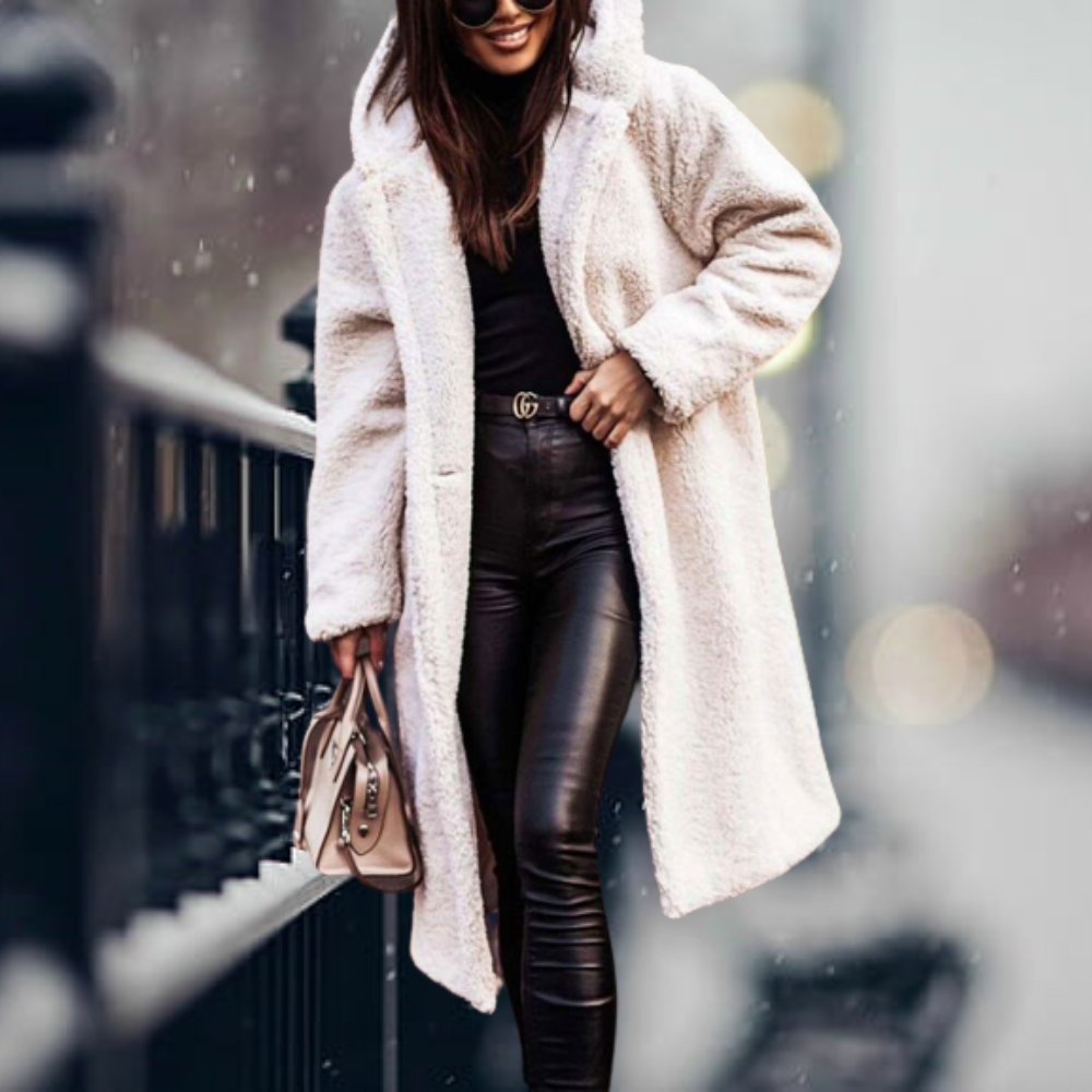 Women's Winter Coats - Stylish Teddy Jacket for Cold Weather, Comfortable and Versatile Outerwear 10