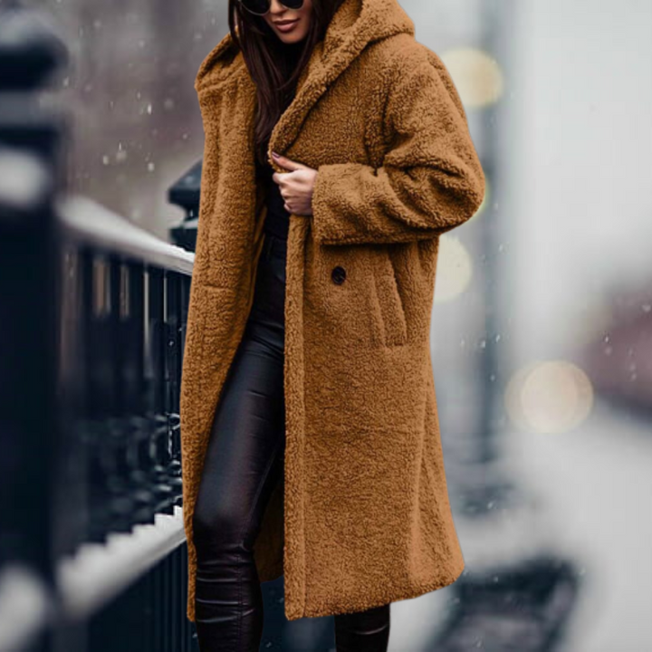 Women's Winter Coats - Stylish Teddy Jacket for Cold Weather, Comfortable and Versatile Outerwear 11