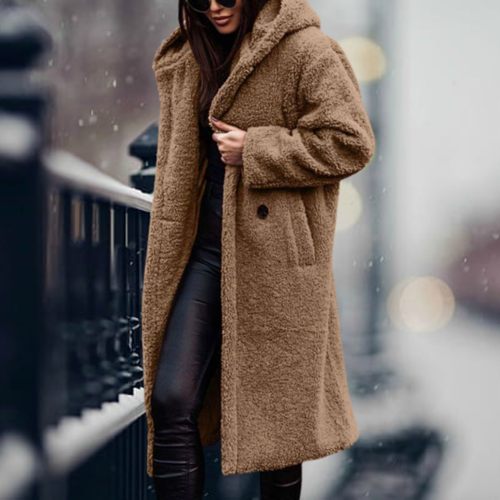 Women's Winter Coats - Stylish Teddy Jacket for Cold Weather, Comfortable and Versatile Outerwear 2