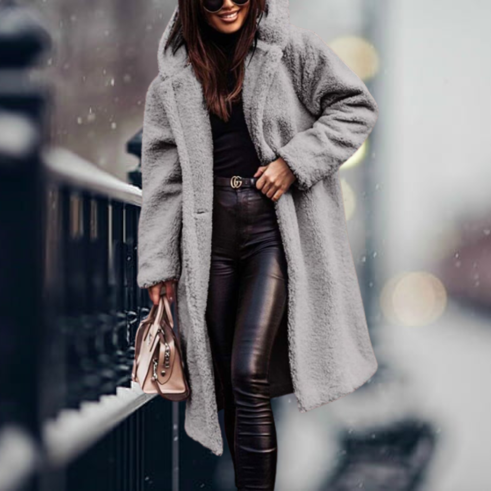 Women's Winter Coats - Stylish Teddy Jacket for Cold Weather, Comfortable and Versatile Outerwear 3