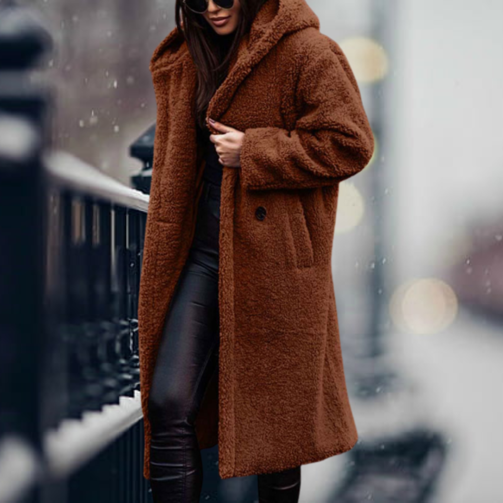 Women's Winter Coats - Stylish Teddy Jacket for Cold Weather, Comfortable and Versatile Outerwear 4