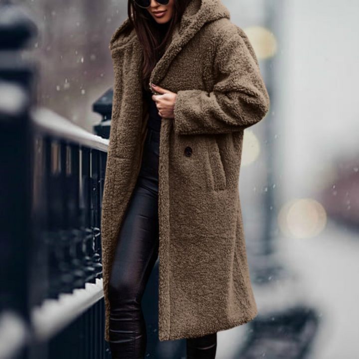 Women's Winter Coats - Stylish Teddy Jacket for Cold Weather, Comfortable and Versatile Outerwear 8