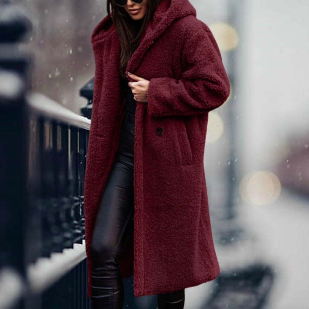 Women's Winter Coats - Stylish Teddy Jacket for Cold Weather, Comfortable and Versatile Outerwear 9