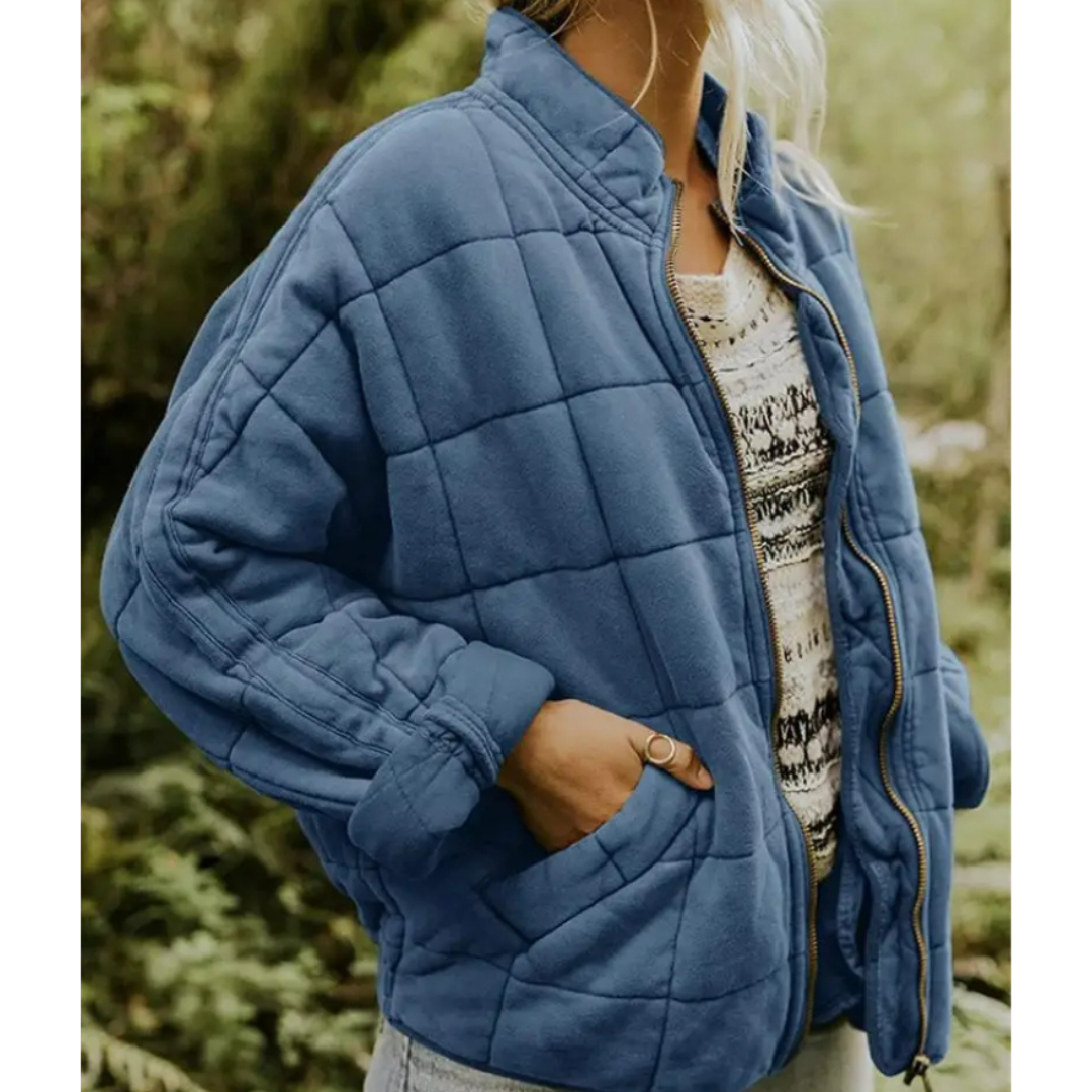 Women's Winter Jacket with Zip - Stylish Women's Coats for Cold Days, Warm Insulation, Versatile Fashion 5