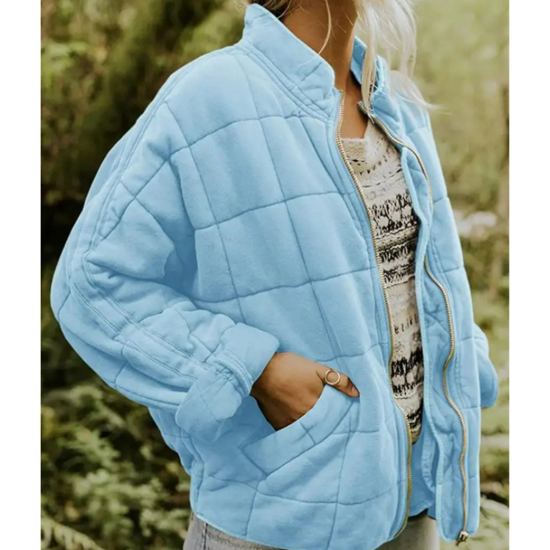 Women's Winter Jacket with Zip - Stylish Women's Coats for Cold Days, Warm Insulation, Versatile Fashion 6