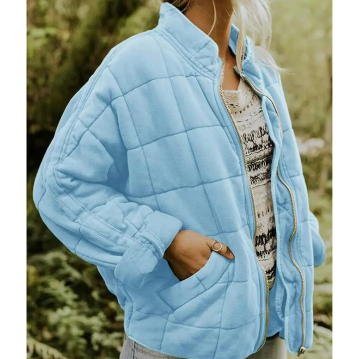 Women's Winter Jacket with Zip - Stylish Women's Coats for Cold Days, Warm Insulation, Versatile Fashion 6