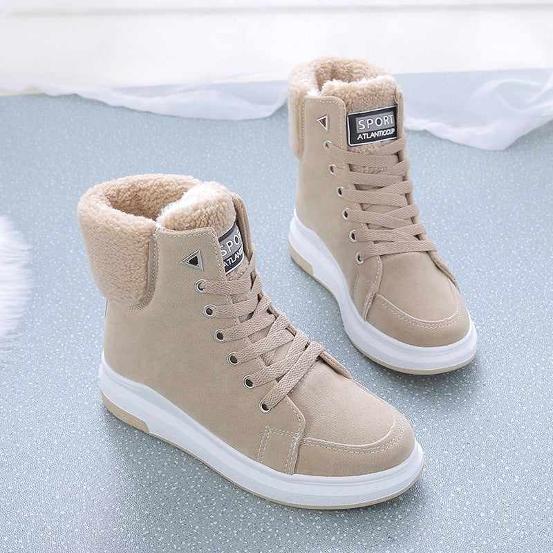 Women's Winter Snow Boots with Arch Support - Orthopedic Insulated Snow Boot for Cold Weather 1