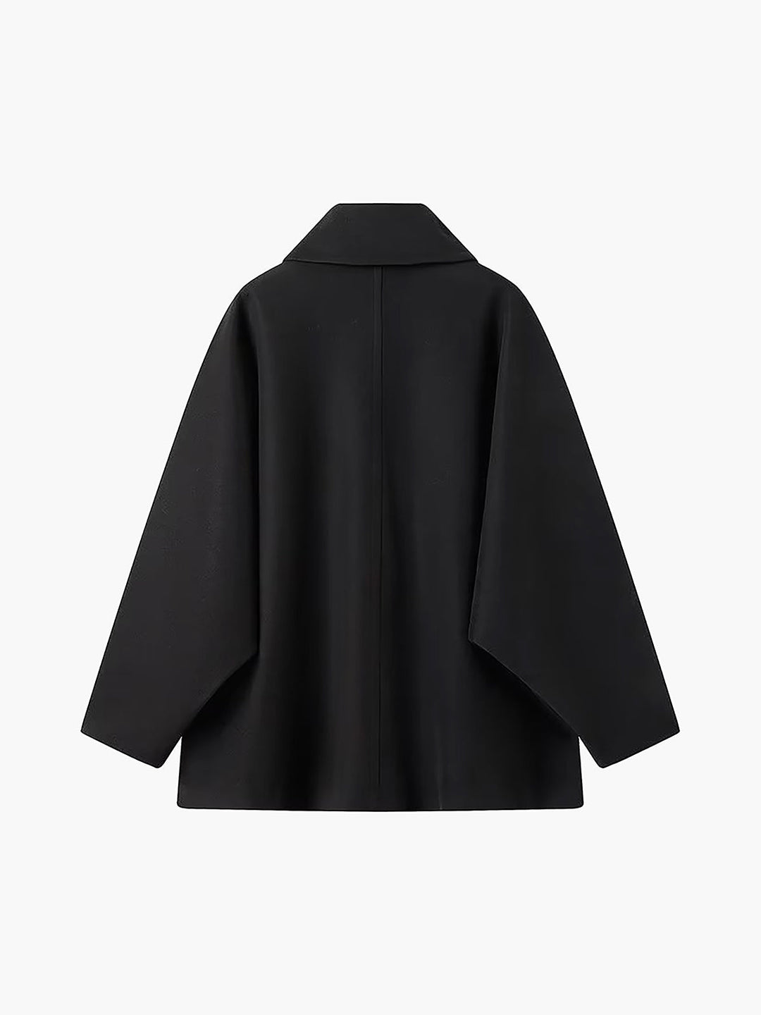 Women's Winter Wool Coat with Button Closure - Oversized Design for Cold Weather 6