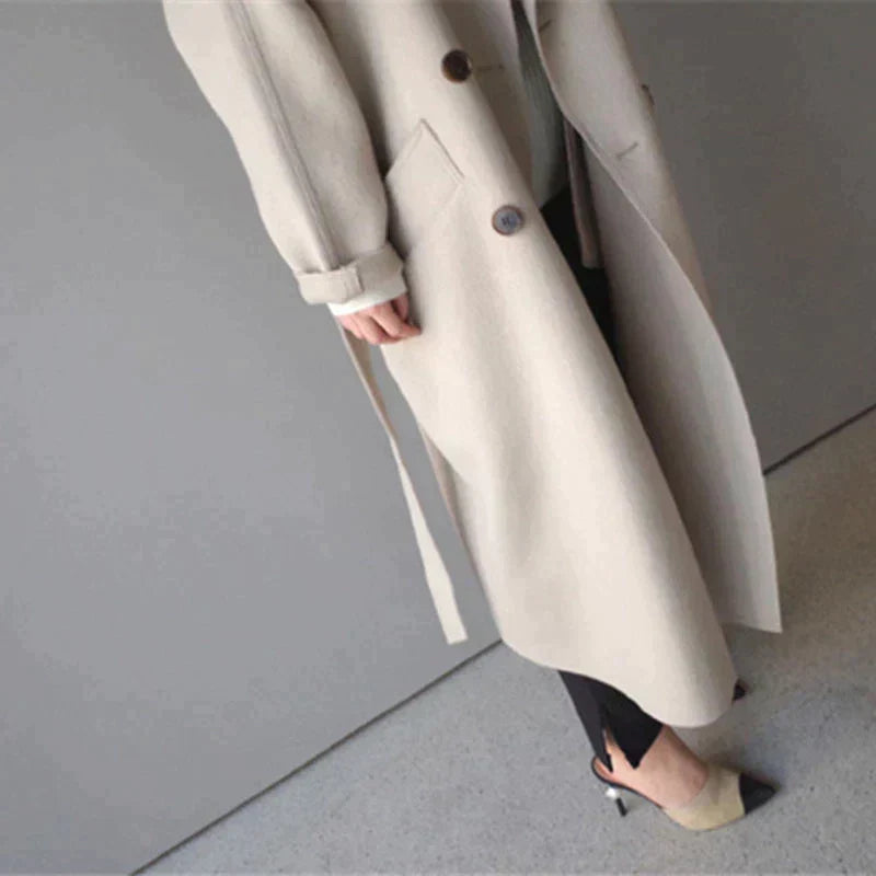 Women's Wool Coat - Stylish Winter Coats for Women, Elegant Outerwear for Cold Weather 1
