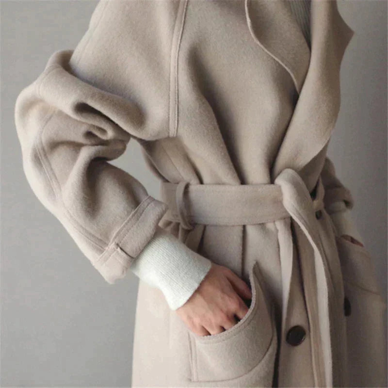 Women's Wool Coat - Stylish Winter Coats for Women, Elegant Outerwear for Cold Weather 2