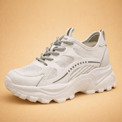 Aurelia | Damskie sneakersy na platformie z oddychającą siateczką