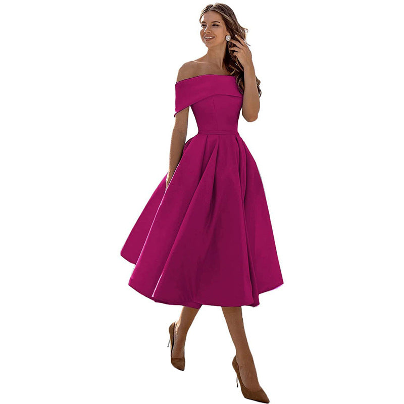 Womens Dress - Elegant Strapless Cocktail Dress for Weddings & Special Occasions 10