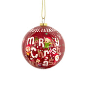 Piękne Ozdobne Choinkowe Bombki 8 cm Pianka z Klisterkiem