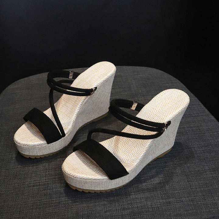 Sienna | Women's Comfortable Wedge Strap Sandals
